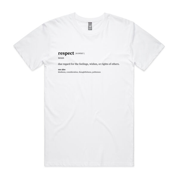 Respect Mens Tee Thumbnail