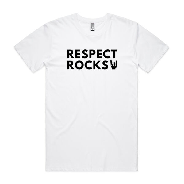Respect Rocks Mens Tee Thumbnail